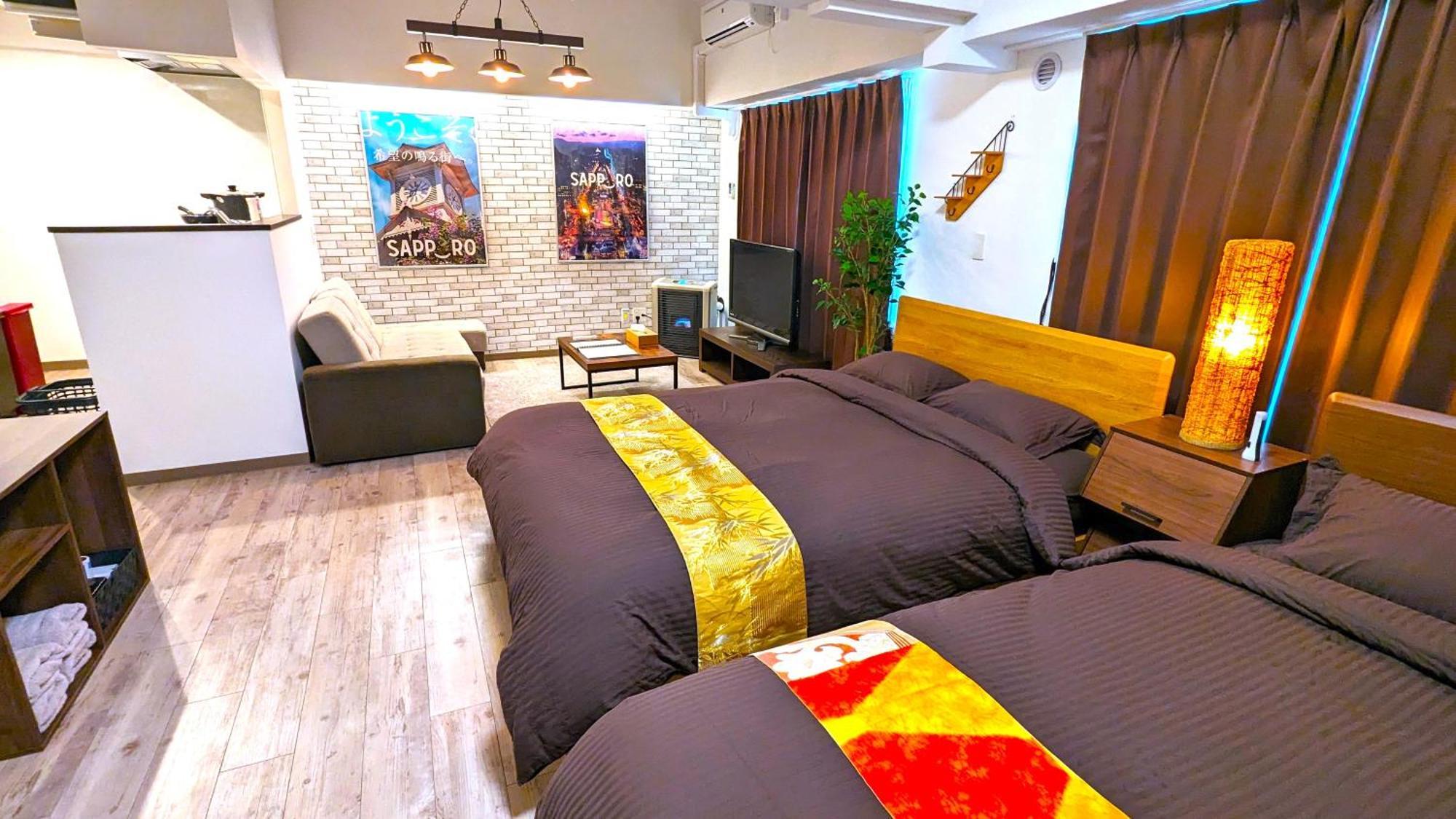 Kiyaza Station Sapporo 2 Apartment Bagian luar foto